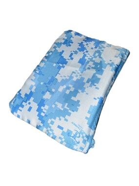 TrueTimber Blue Digital Camouflage Pouch 4.5” x 6.5” Utility Travel Bag Handmade